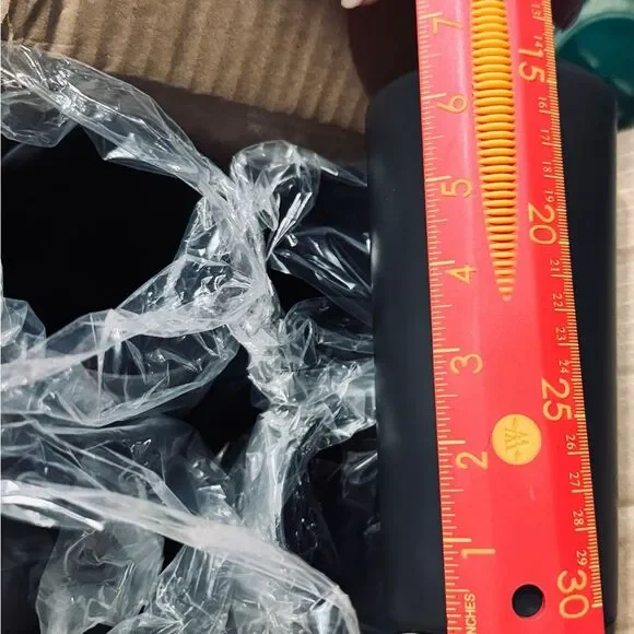 Bulk of New plastic drinking cups 24 of them from Target Black Tumblers, - Picture 3 of 5